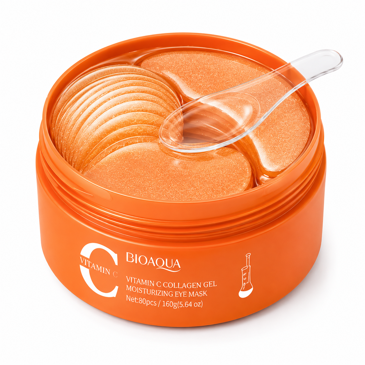 Vitamin C Collagen Hydrogel Under Eye Patches – 80 Pieces / 40 Pairs