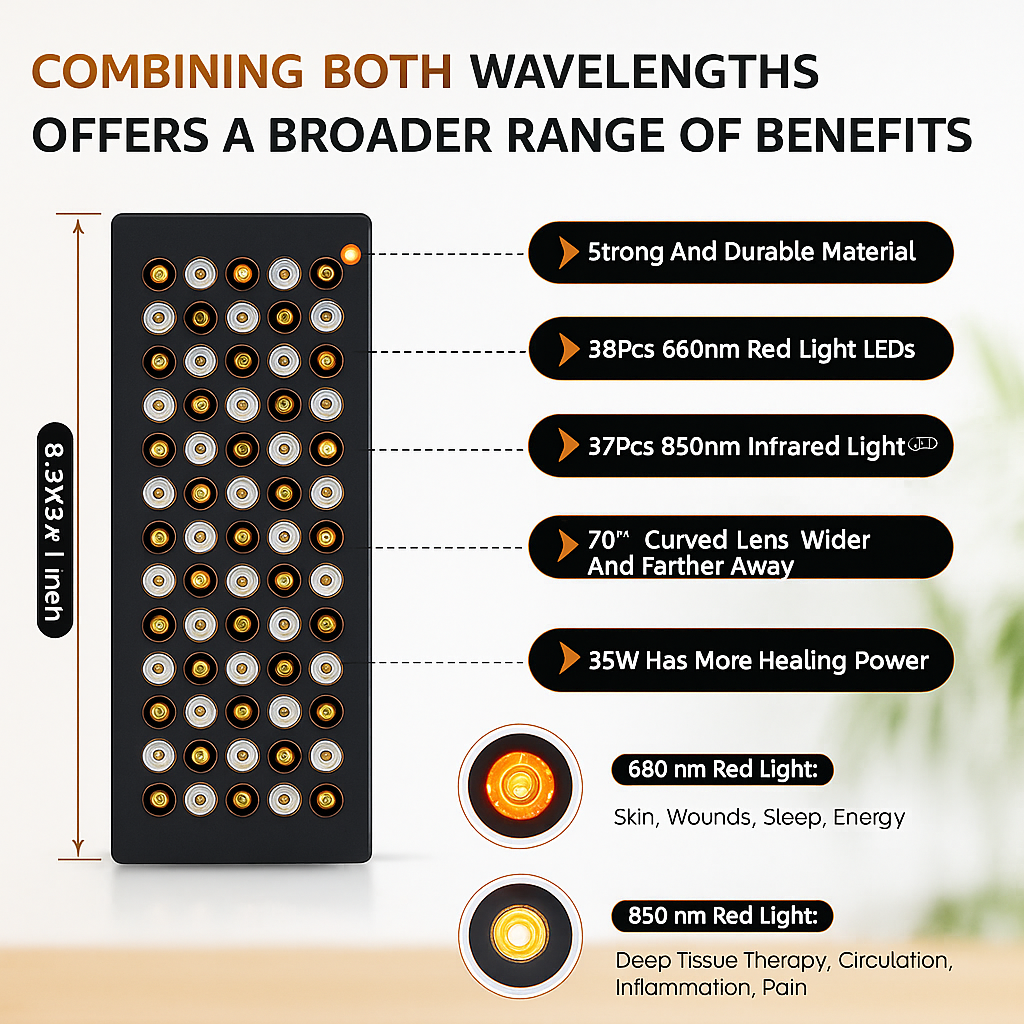 Theia Flexible Red Light Therapy Lamp