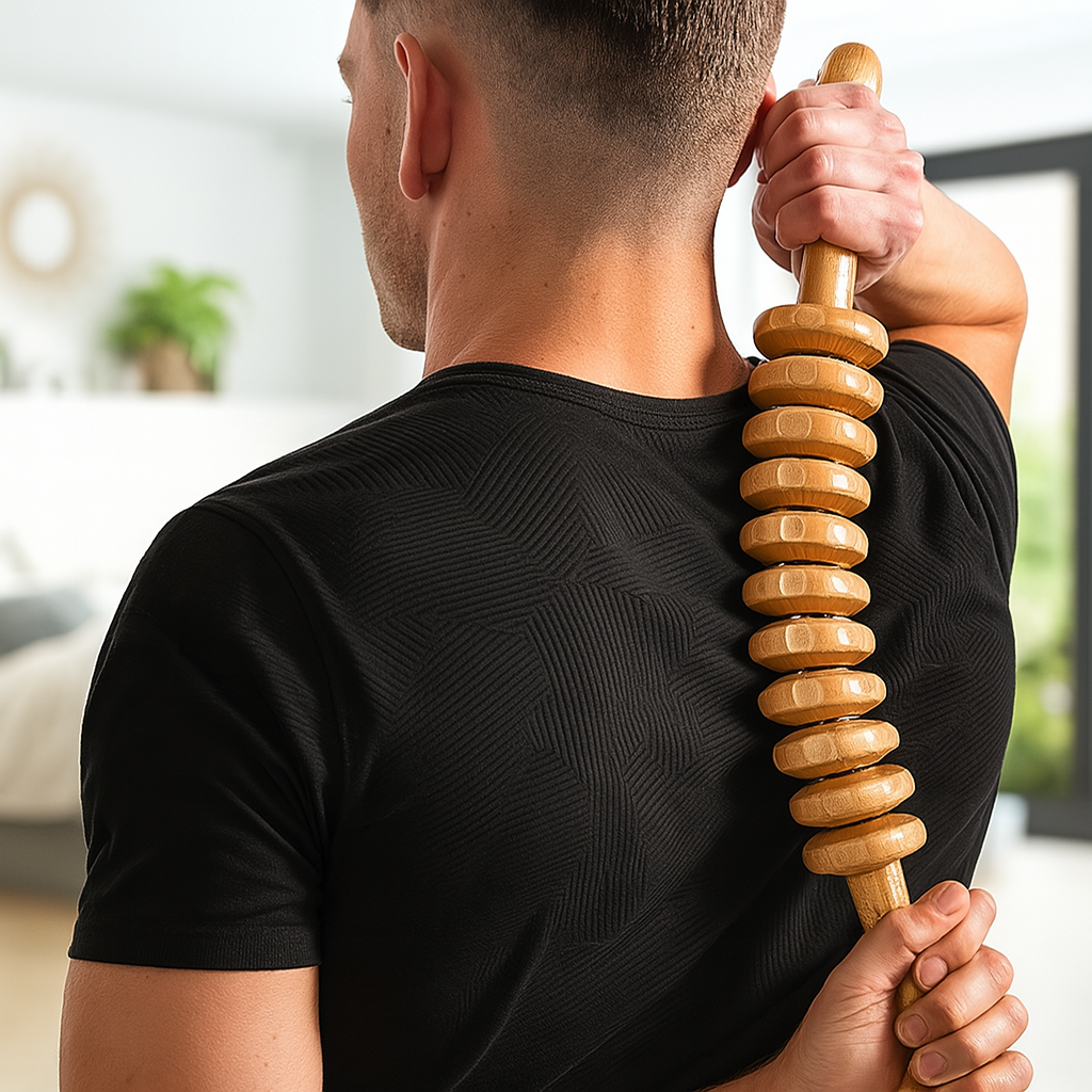 6 In 1 Wood Therapy Massage Tool Set