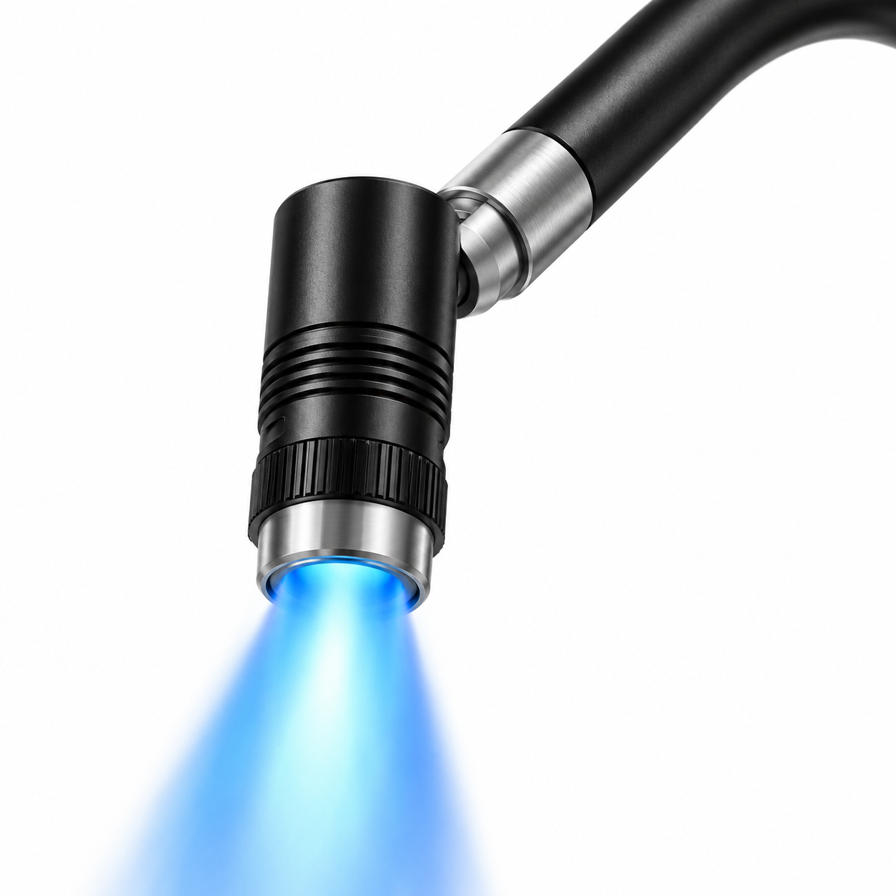 GX450U UV LED Nail & Eyelash Floor Lamp – Adjustable 6W Salon Curing Light with Flexible Arm
