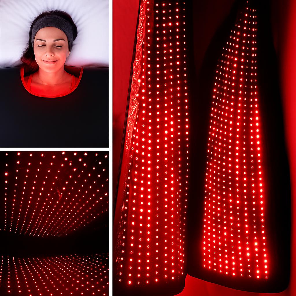 Theia T2000 Pro Big Full Total Body Sleeping Mat Red Light Therapy Mat Strong 3600pcs of LEDs (660nm and 850nm)