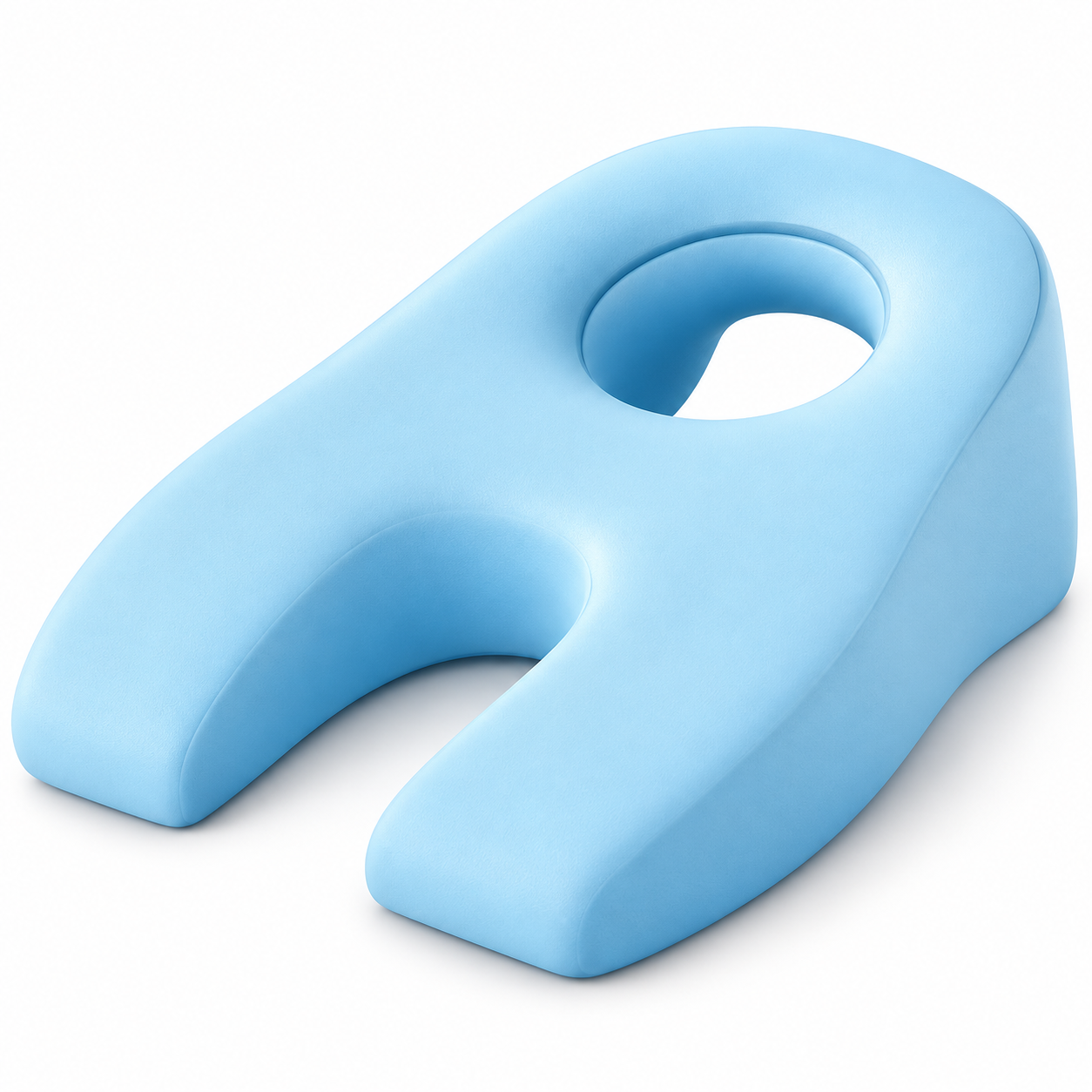 Face-Down Support Pillow with Breathing Opening – Ergonomic Prone Rest Cushion