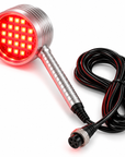 Professional Red LED Light Therapy Replacement Handpiece with Cable for Compatible Facial Machines