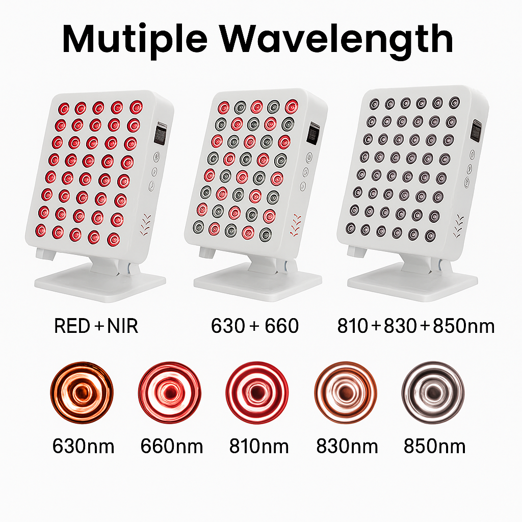 THEIA 9-Wave Pro Smart Red Light Therapy Panel - Full-Body LED Light Therapy