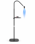 GX450U UV LED Nail & Eyelash Floor Lamp – Adjustable 6W Salon Curing Light with Flexible Arm