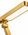 Luxury Gold Professional LED Nail Desk Lamp – Adjustable 3-Color Salon Lighting