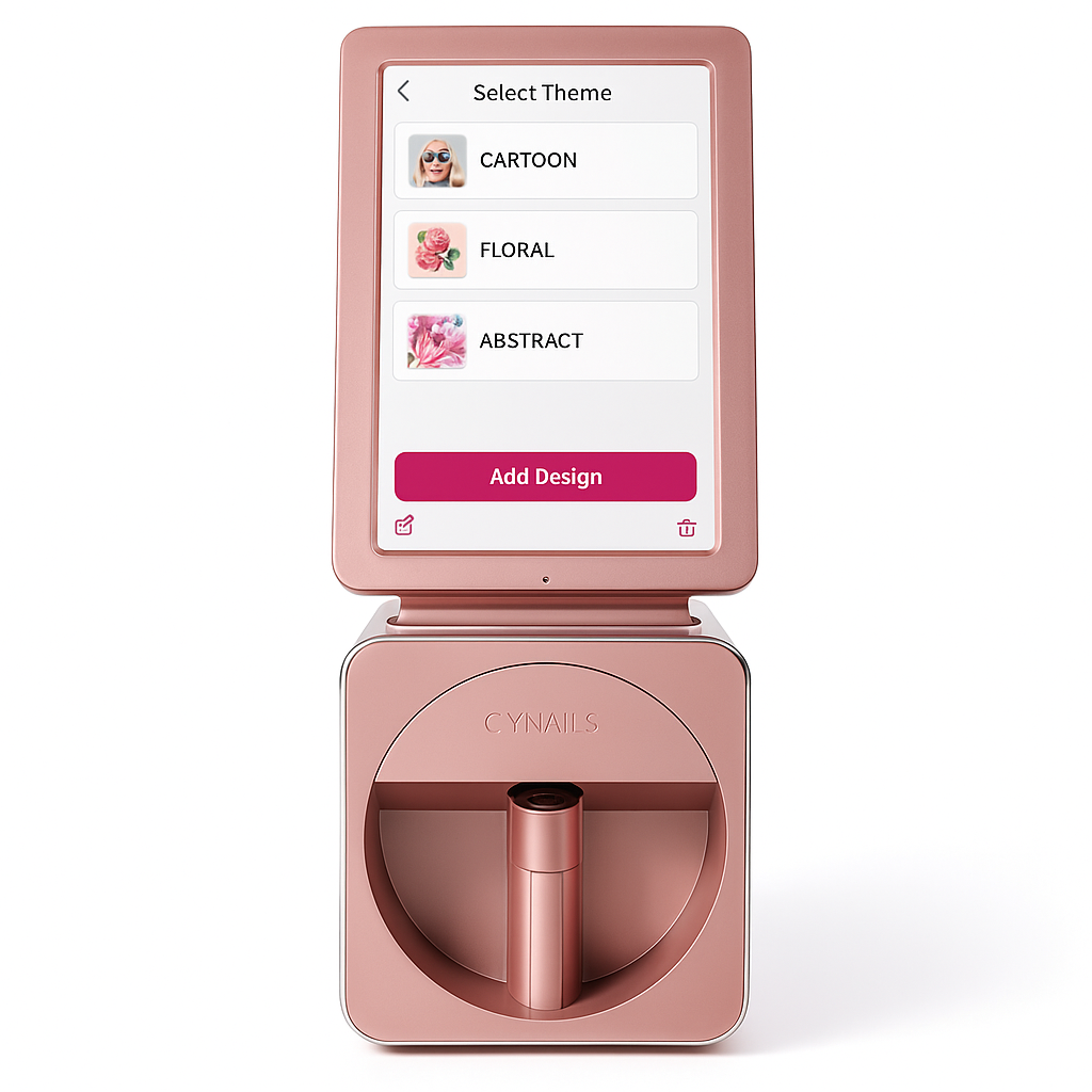 O2Nails X11 Plus Professional Nail Printer – Digital Nail Art Machine with 10.1" Touch Screen