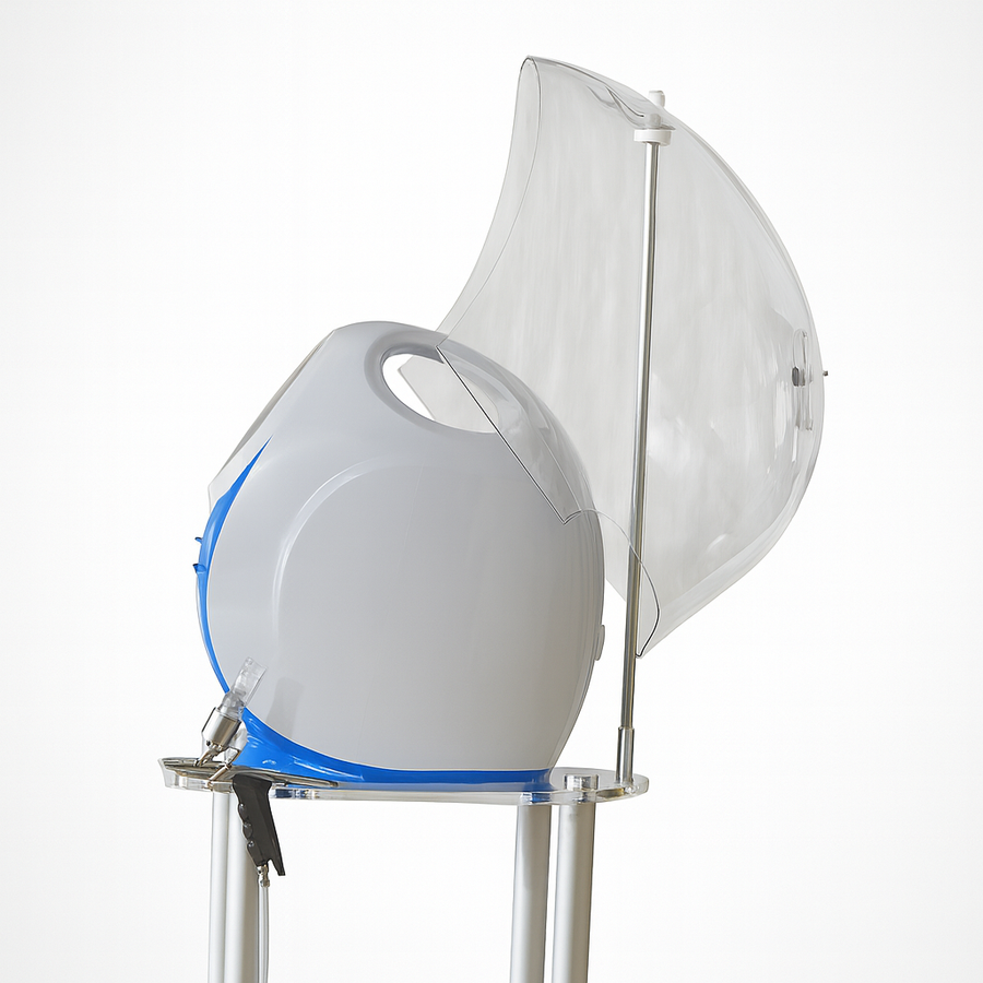 O2 to Derm Oxygen Dome Facial Therapy Machine