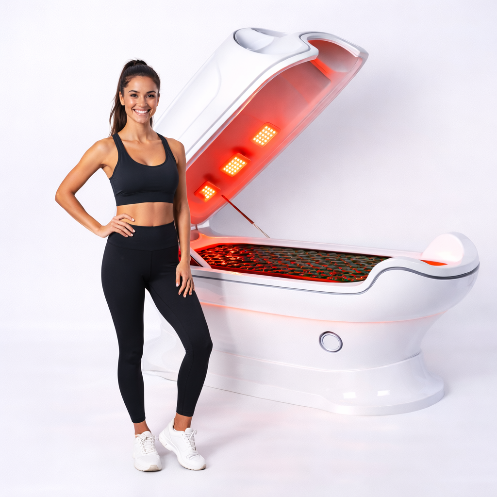 Theia Advanced Wellness Spa Capsule – LED Light, Infrared Heat, PEMF & Multi-Therapy Beauty Device