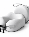 Ergonomic Memory Foam Travel Neck Pillow – Premium Comfort with Portable Storage Case