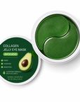 Avocado Hydrogel Eye Patches – 60 Pieces