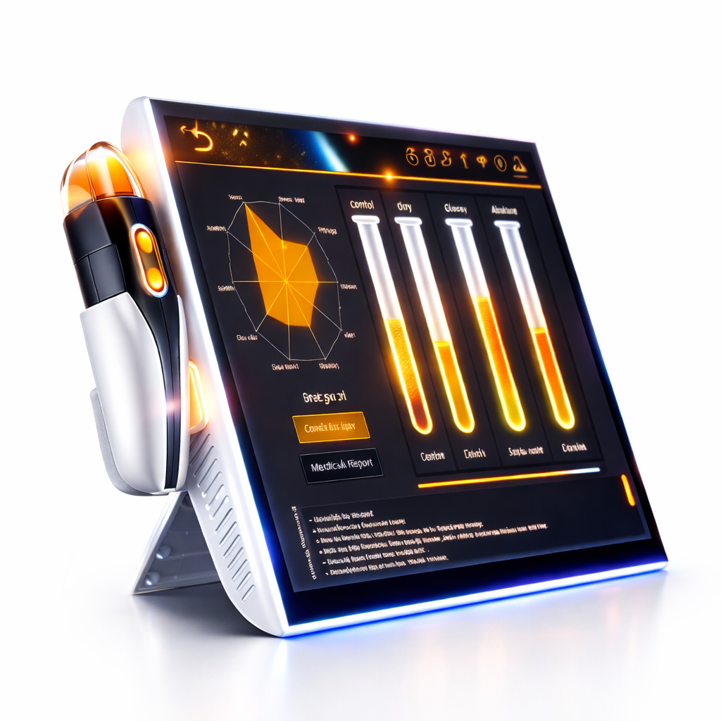 3D Skin Analyzer Facial Scanner – 10 Skin Problems Detection, UV/PL/RGB Light Technology, HD Skin Analysis Machine for Spa & Home Use