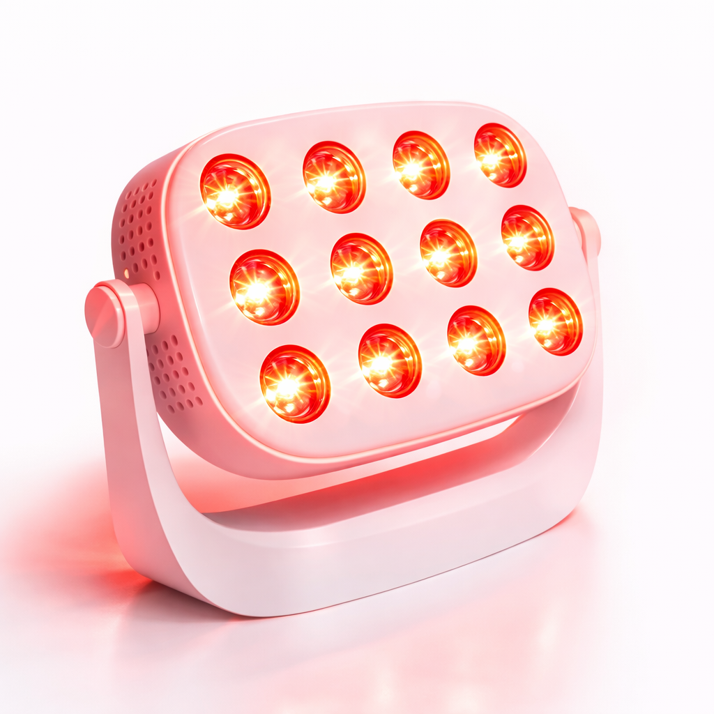 Red Light Therapy Panel Features 12 Leds for Effective 660nm/850nm Wavelength Treatment Infrared Led Light Panel