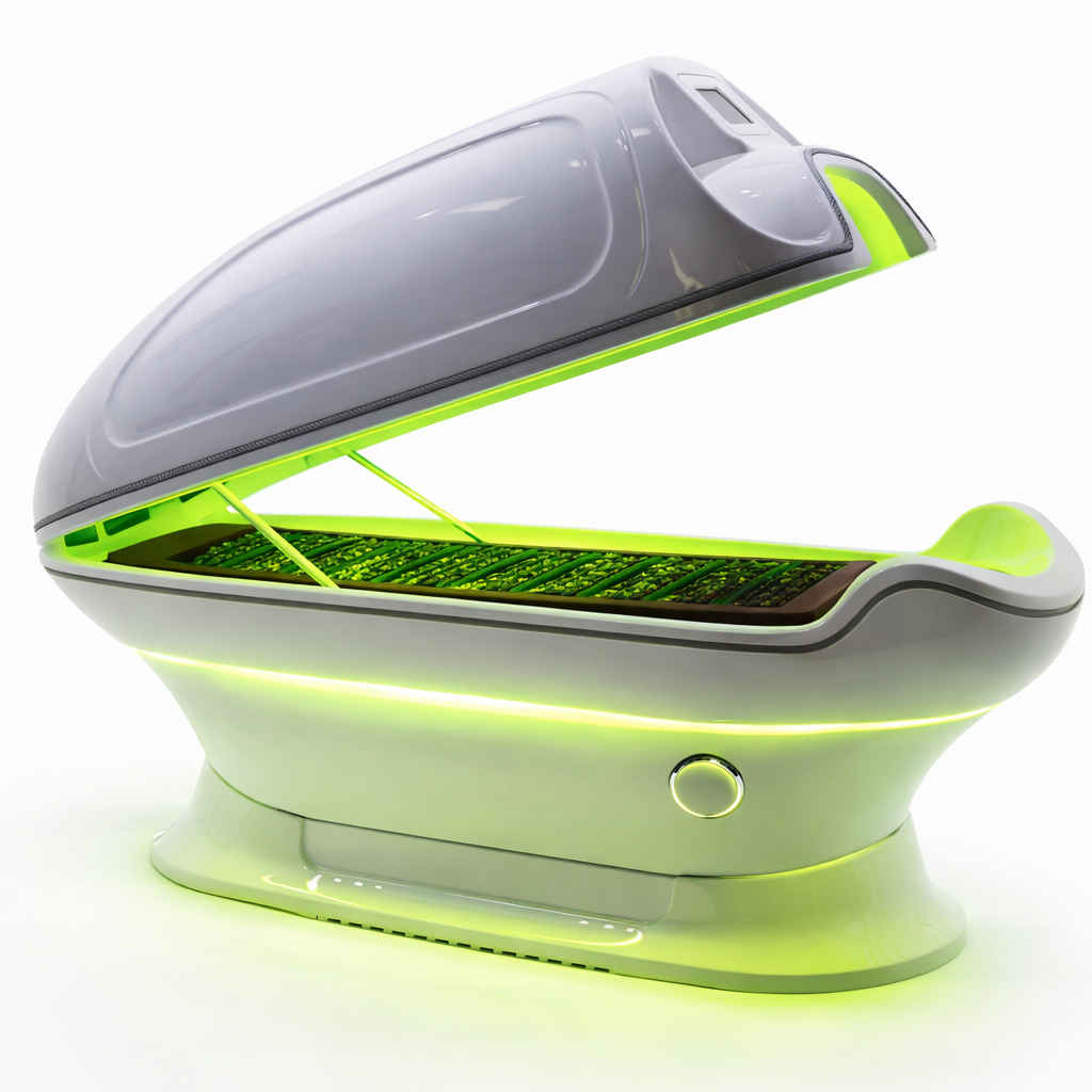 Theia Advanced Wellness Spa Capsule – LED Light, Infrared Heat, PEMF & Multi-Therapy Beauty Device