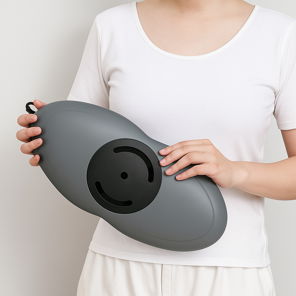 Adjustable Lumbar Traction Device for Lower Back Support | Ergonomic Home Traction System for Comfortable Relaxation