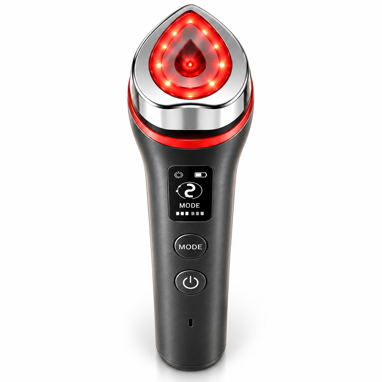 5-Mode RF Facial Beauty Device with 5-Color Light & Digital Display