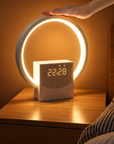 Sunrise Alarm Clock with Ring LED Light, Bluetooth Speaker, White Noise & Sleep Timer