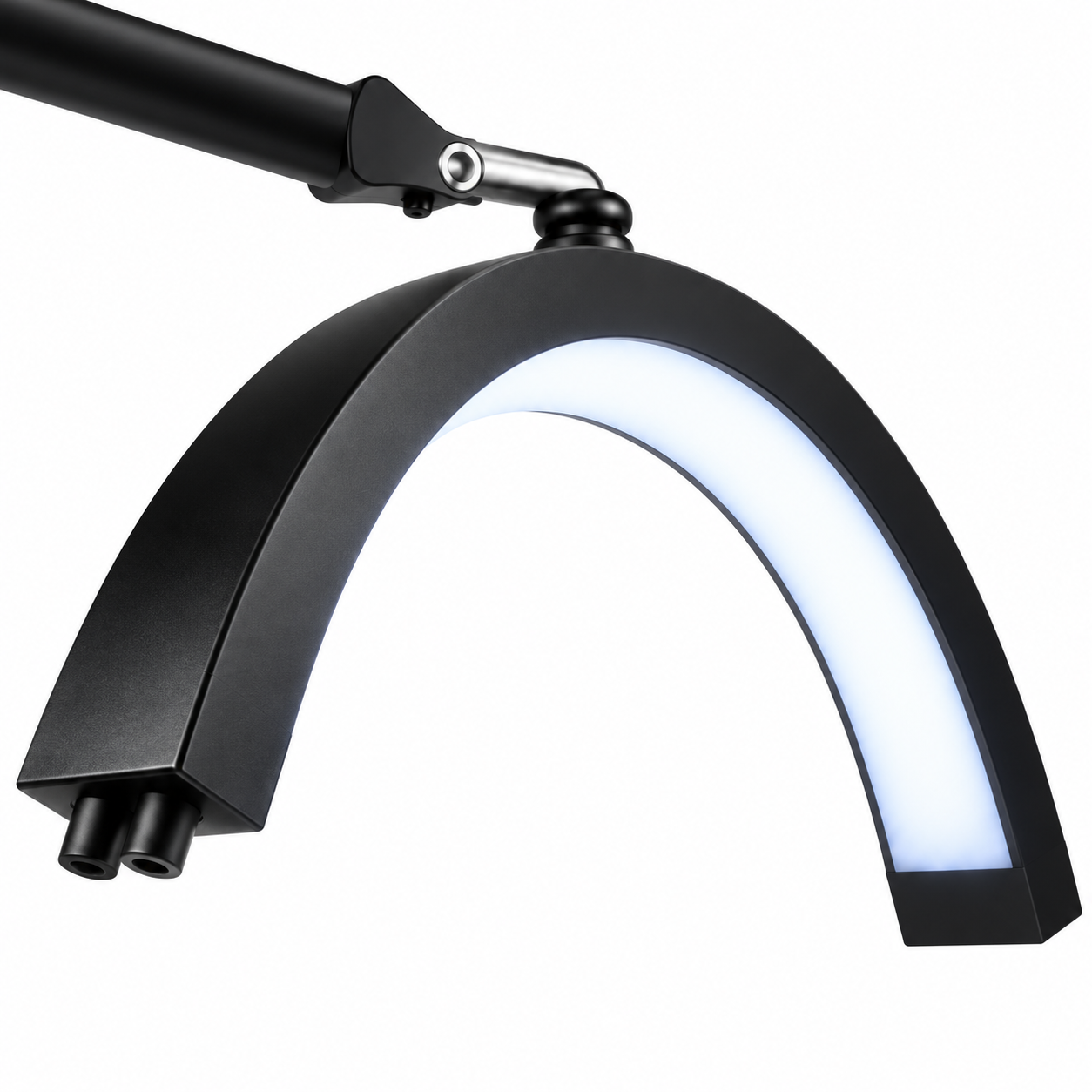 Luxury Half Moon LED Nail Lamp – 40W, Adjustable Salon Lighting