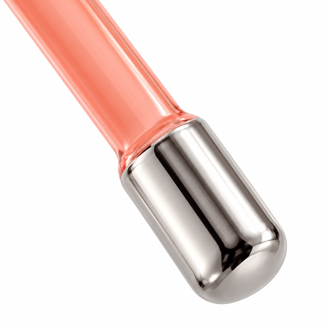 High Frequency Glass Spiral Coil Electrode – Orange Replacement Attachment for Facial & Beauty Devices
