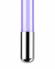 Flat High Frequency Glass Electrode Replacement Tip – Purple Facial Wand Tube