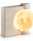 Sunrise Alarm Clock with 3D Moon Lamp, 10 Ambient Light Effects & Nature Sounds