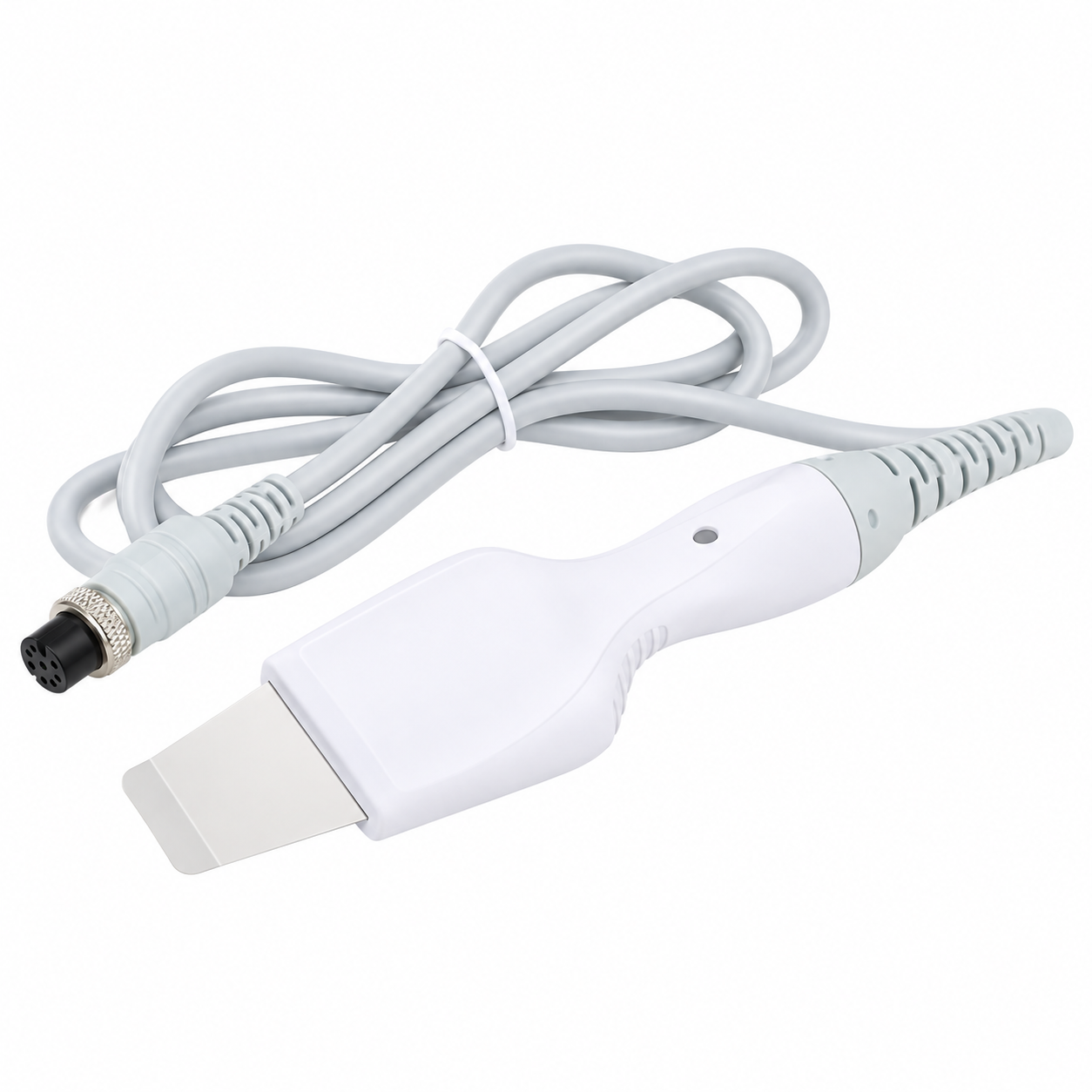 Ultrasonic Skin Scrubber Replacement Handpiece with Cable for Compatible Facial Machines