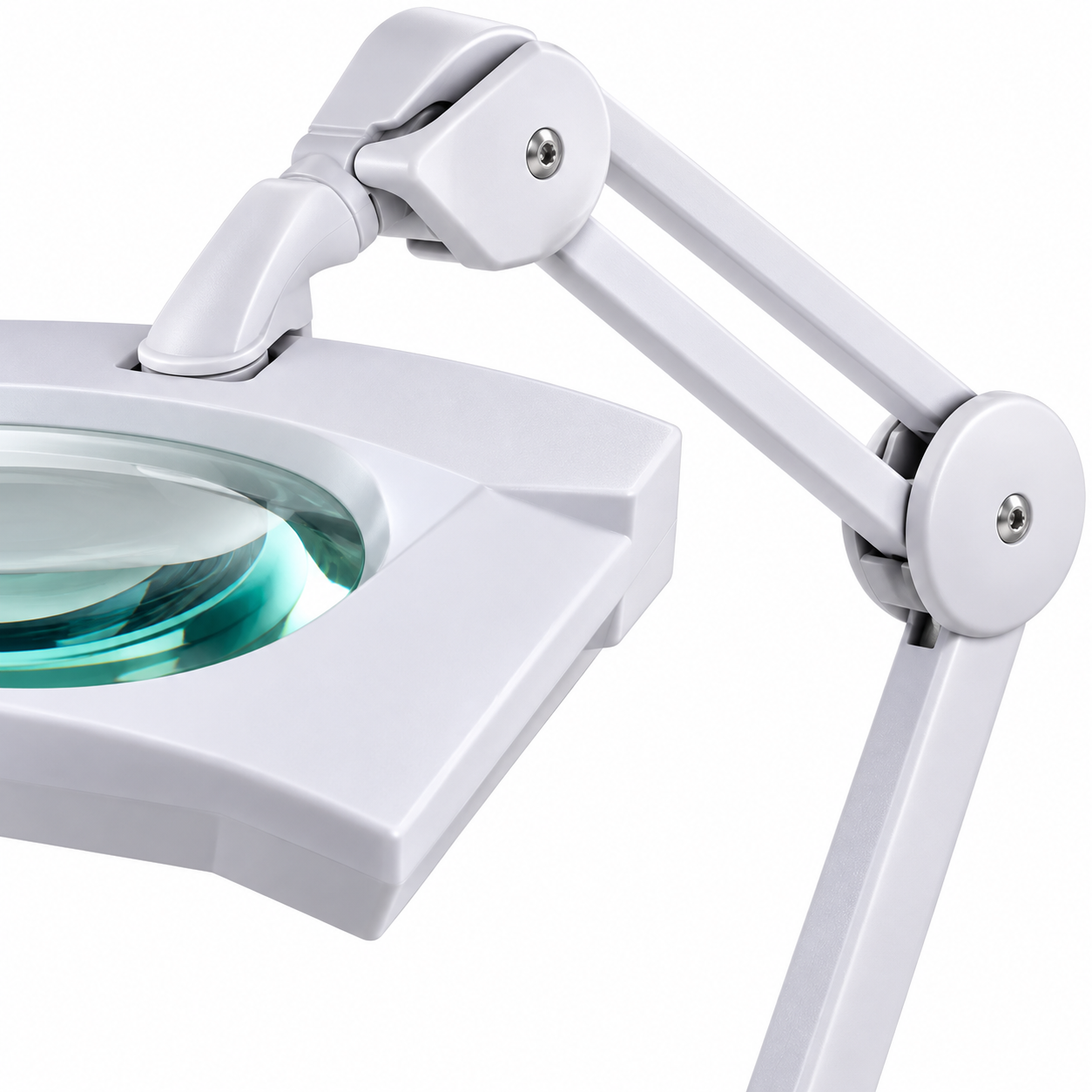 Professional LED Magnifying Lamp 9002LED – 3D/5D Glass Lens, 1200 Lumens, Adjustable Swing Arm