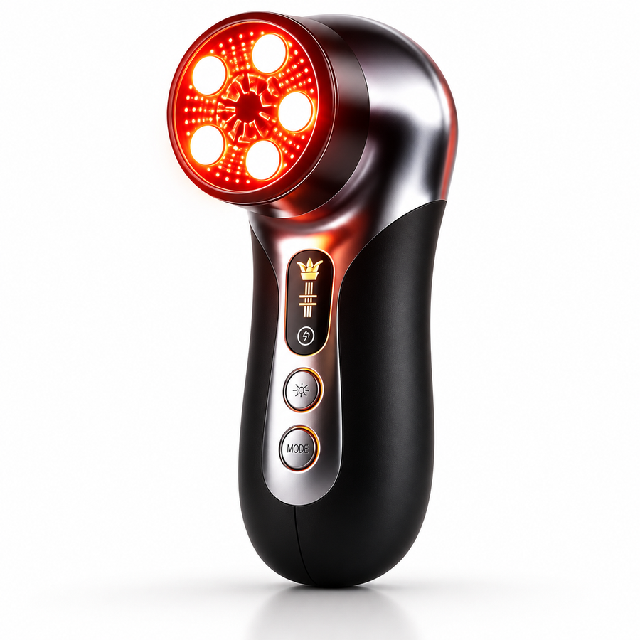 Ultra Facial Therapy PRO – EMS Facial Device with Red & Blue LED