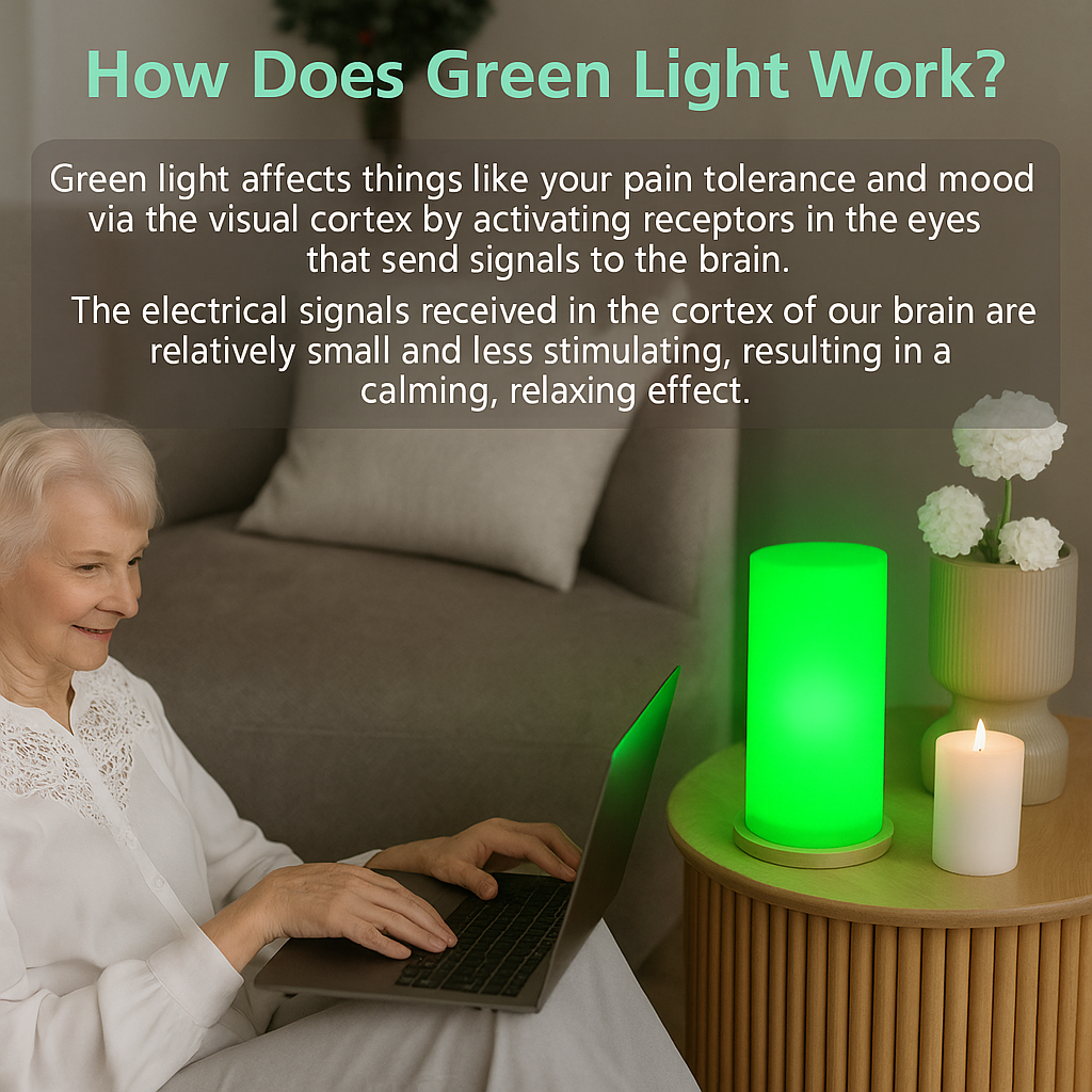 Theia Green Light Therapy Lamp 10000 Lux