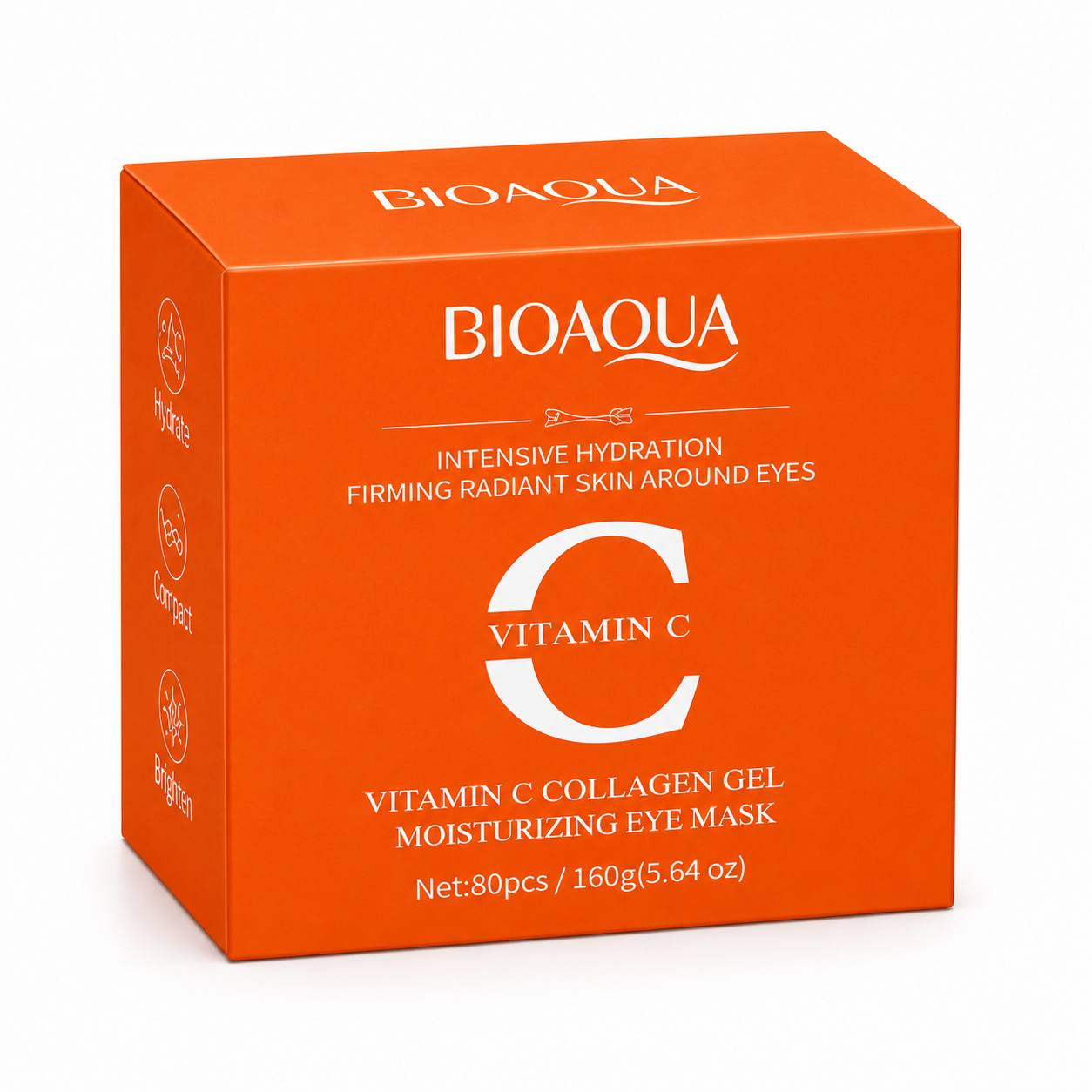 Vitamin C Collagen Hydrogel Under Eye Patches – 80 Pieces / 40 Pairs