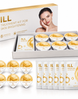 CO2 Oxygen Facial Pod & Primer Gel Kit – 6 Pods + 6 Gel Sachets for Compatible Oxygen Facial Machines