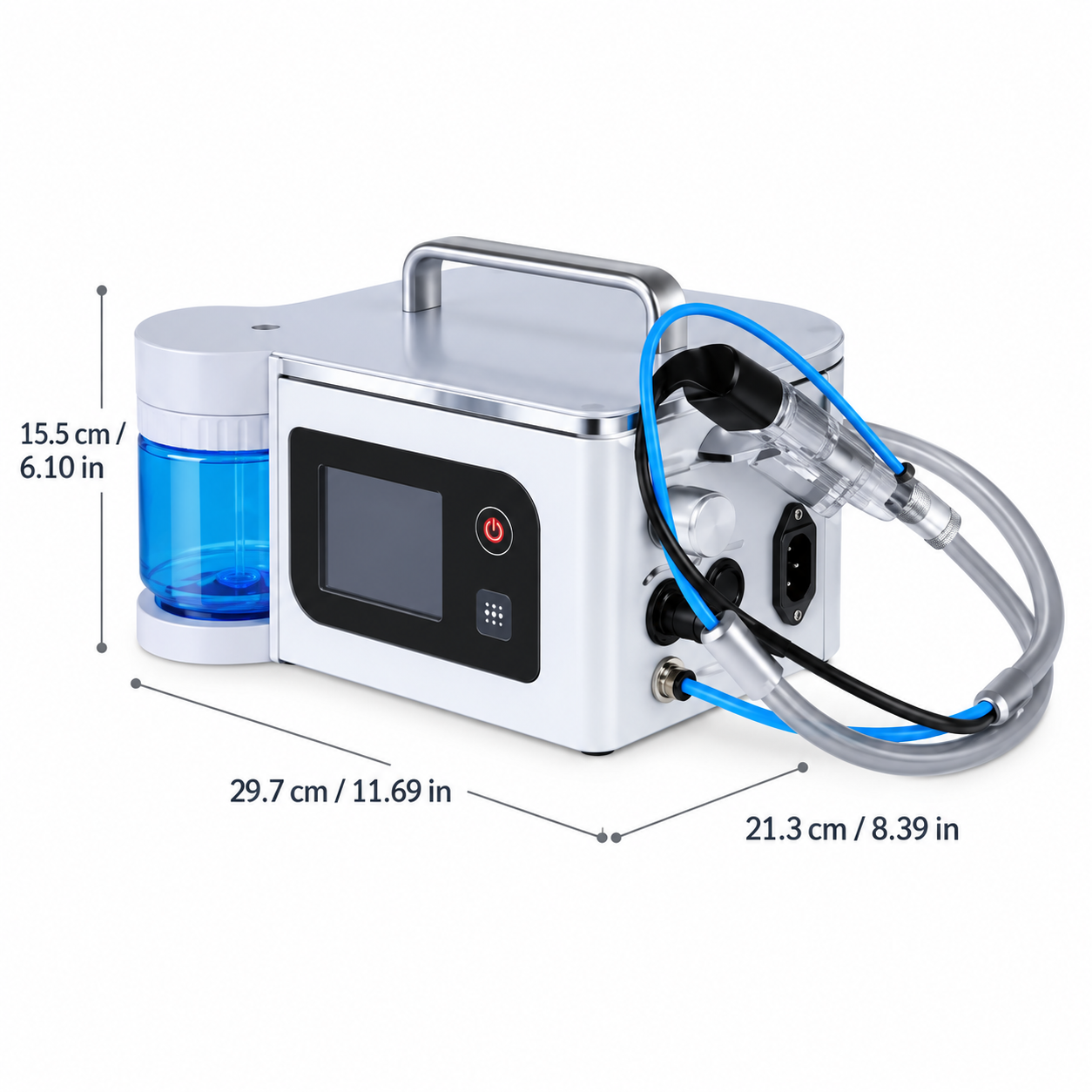 Professional Water Spray Nail Drill Machine 32,500 RPM with Touchscreen & Foot Pedal for Manicure & Pedicure