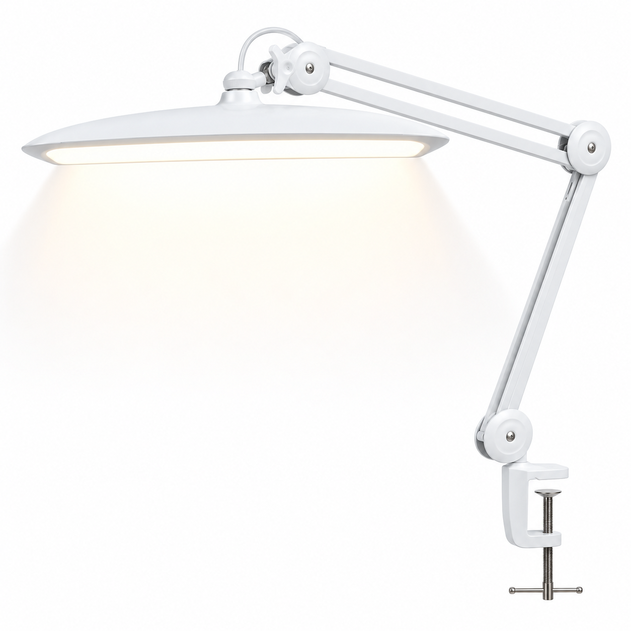 386 LED Adjustable Clamp Lamp – 18W Dimmable Professional Nail & Lash Salon Light