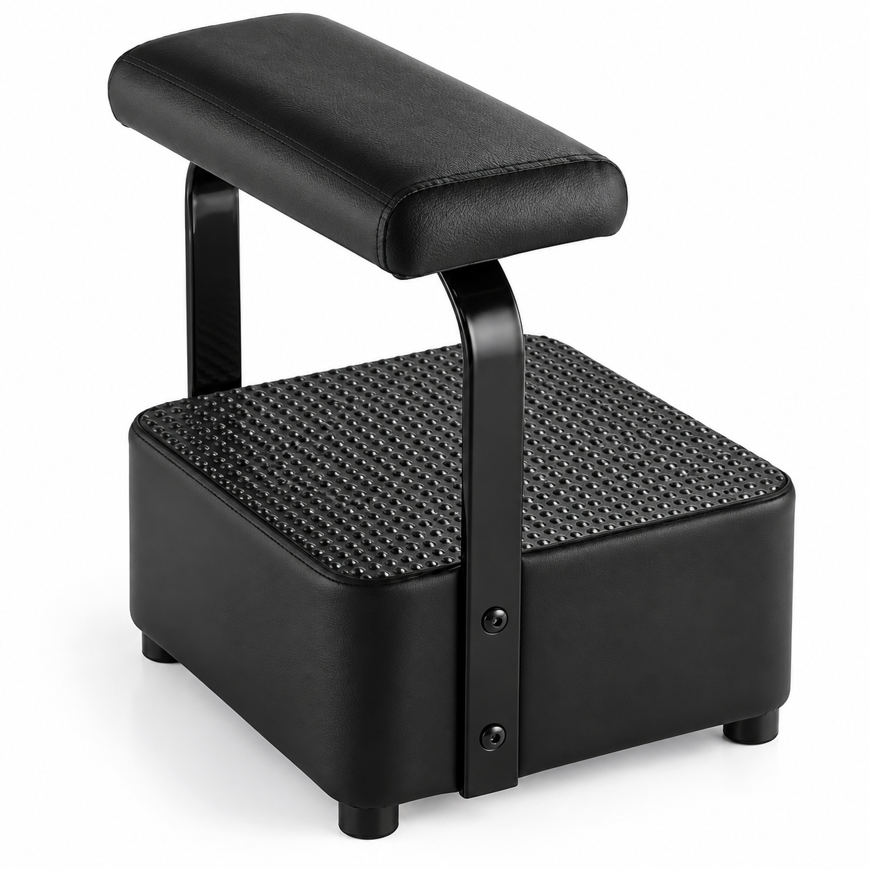 Professional Adjustable Salon Footrest – Padded Pedicure & Beauty Technician Leg Support