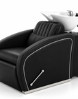 Luxury Backwash Shampoo Chair with Ceramic Basin