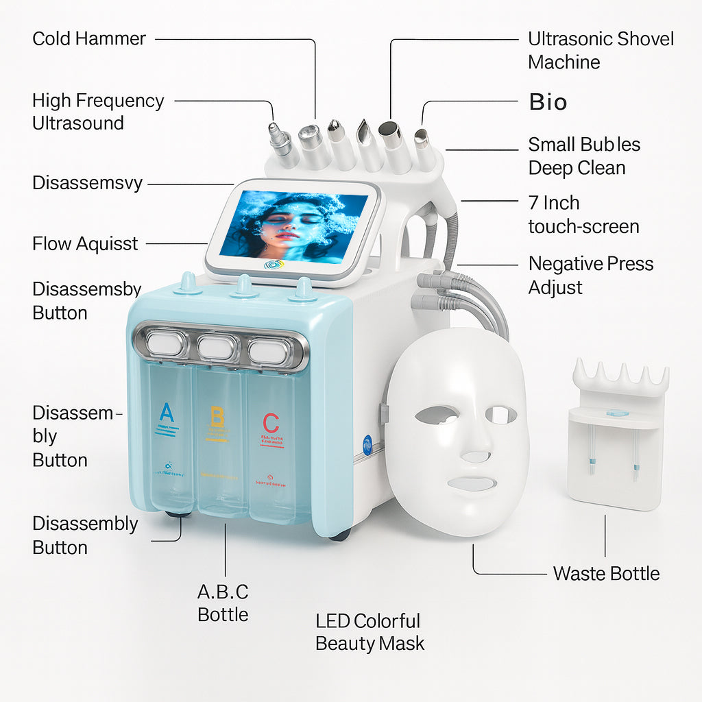 Theia Professional 7 in 1 Hydro Dermabrasion Machine
