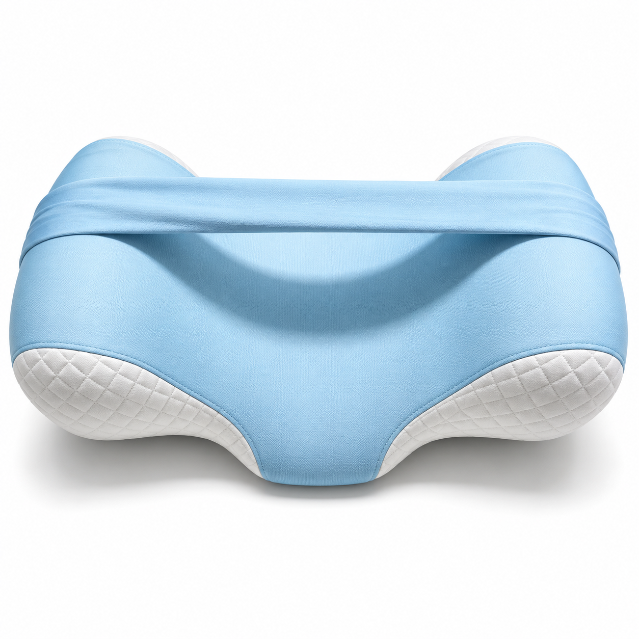 Memory Foam Side Sleeper Support Pillow with Adjustable Strap