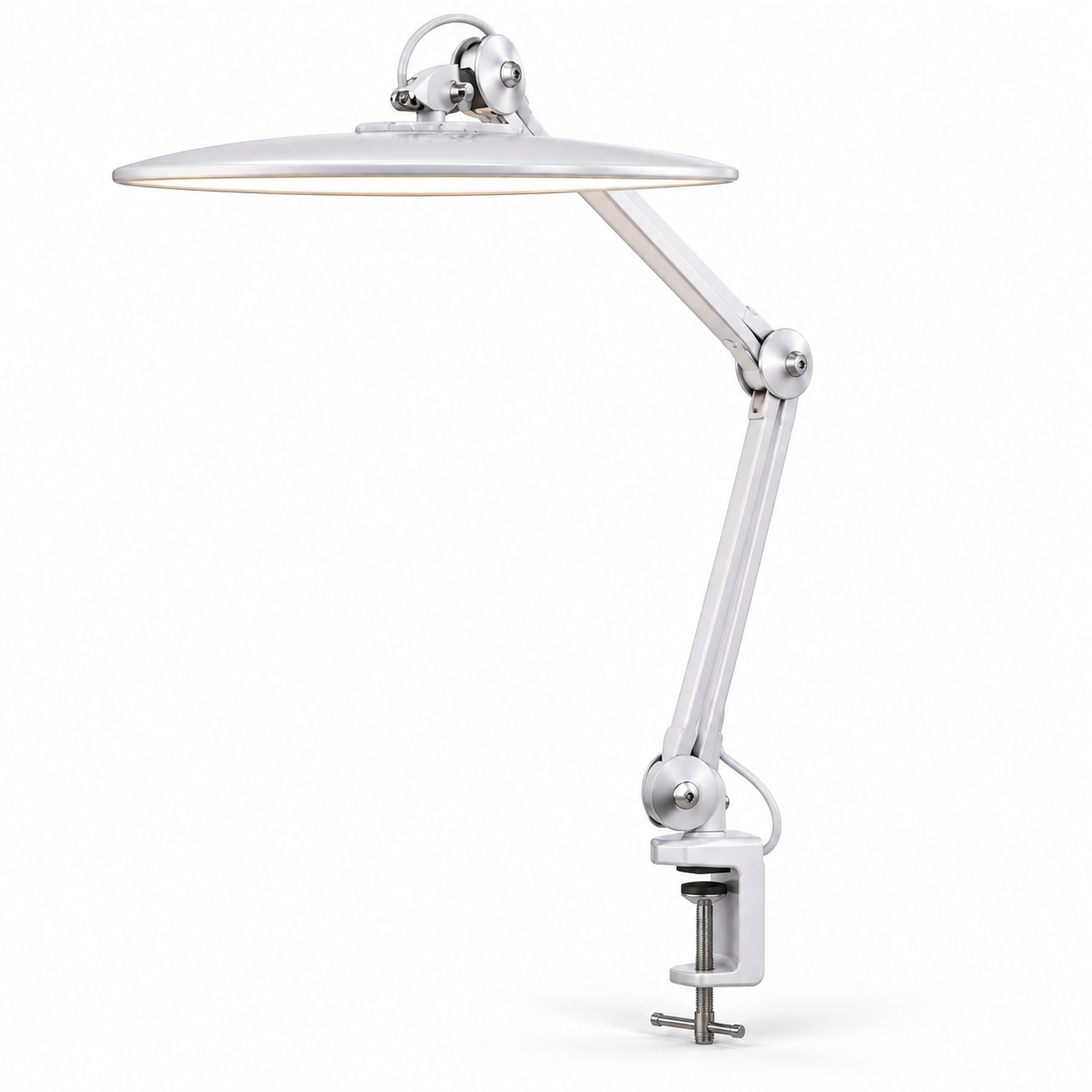 24W LED Beauty Salon Task Lamp – Adjustable Clamp-Mount Work Light
