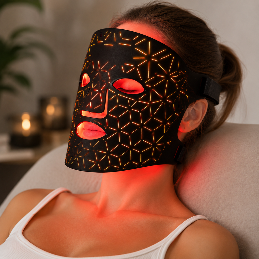Theia LumiSpectra Pro 4-Color LED Face Mask | 460nm 590nm 630nm