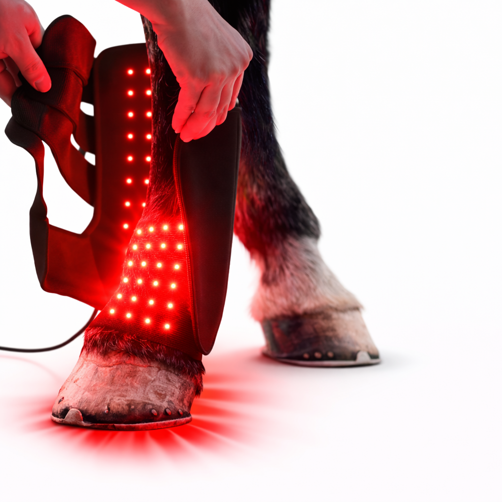 Horse Red & Near-Infrared LED Light Pad – Equine Wellness Light Device