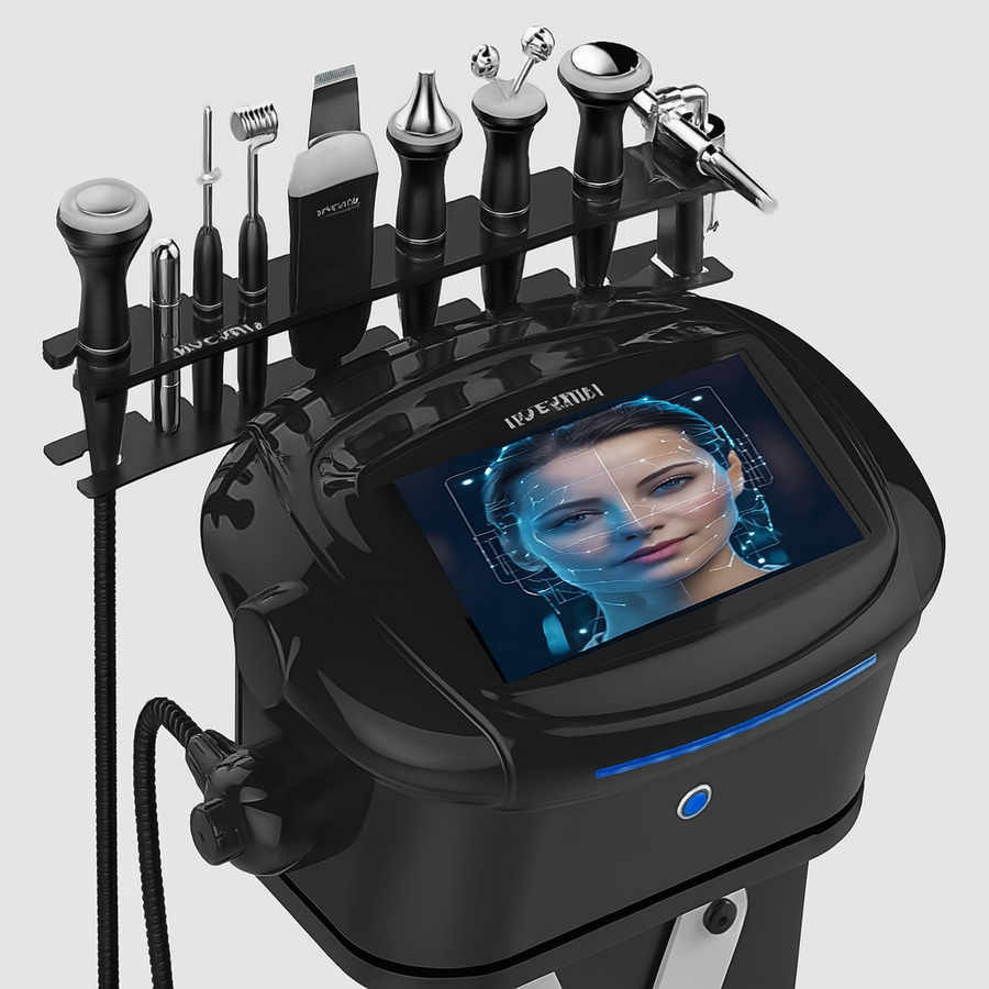 Tabulating Machine Face Theia Pro 9-in-1 Korean Hydra Facial Machine
