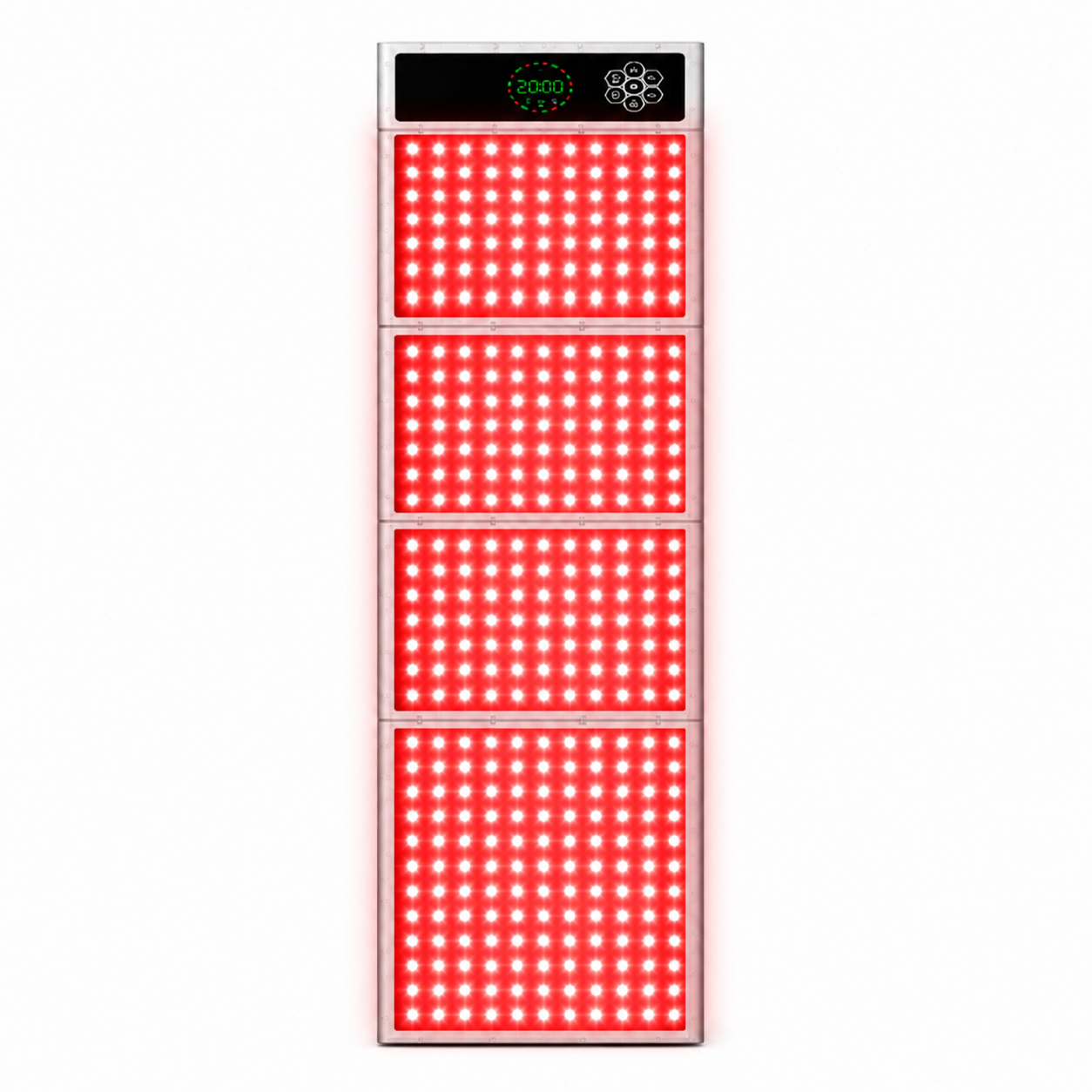 THEIA Infrared Red Light Sauna Panel – Standing Indoor LED Light Sauna, 660nm & 850nm, 1600W, Full Body Use