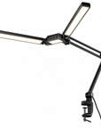Professional Dual-Head LED Beauty Lamp – 30W, 360 LEDs, Adjustable Swing Arm & Dimmable Salon Lighting