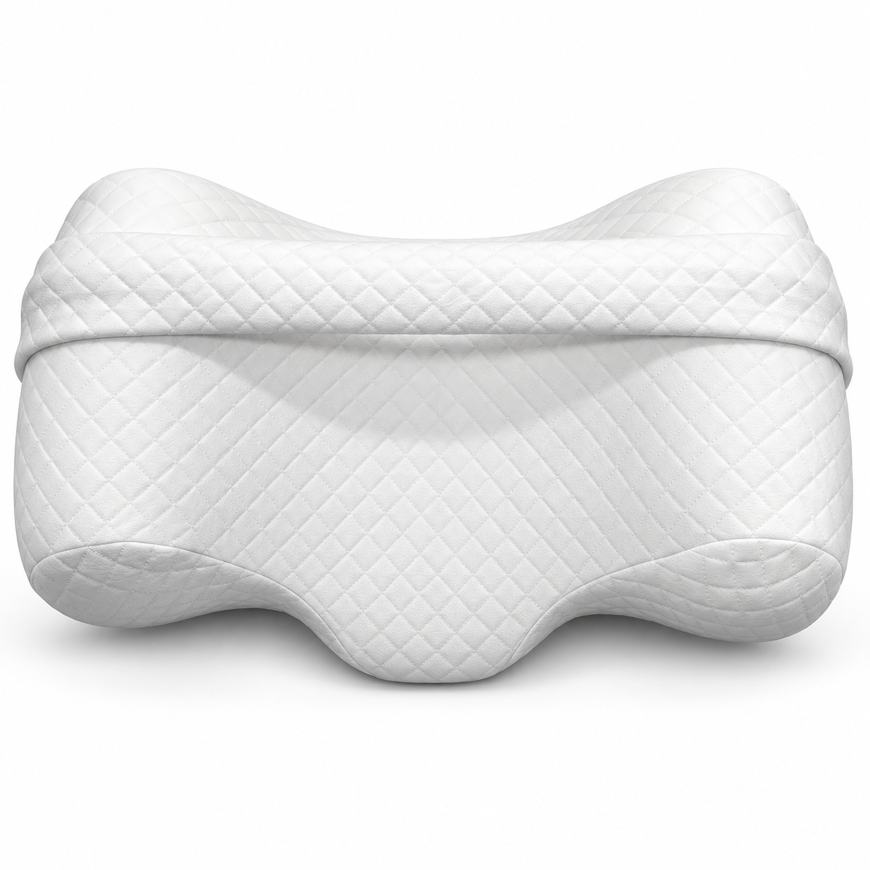 Memory Foam Side Sleeper Support Pillow with Adjustable Strap