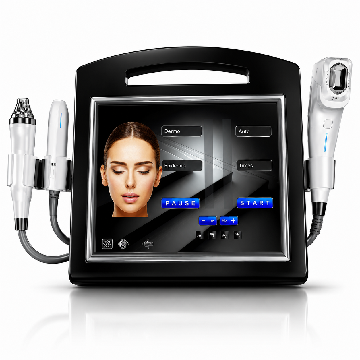 5D HIFU Ultrasound Machine 12-Line Professional System with 8 Cartridges
