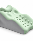 Memory Foam Wedge Support Pillow with Neck Cushion & Massage Points