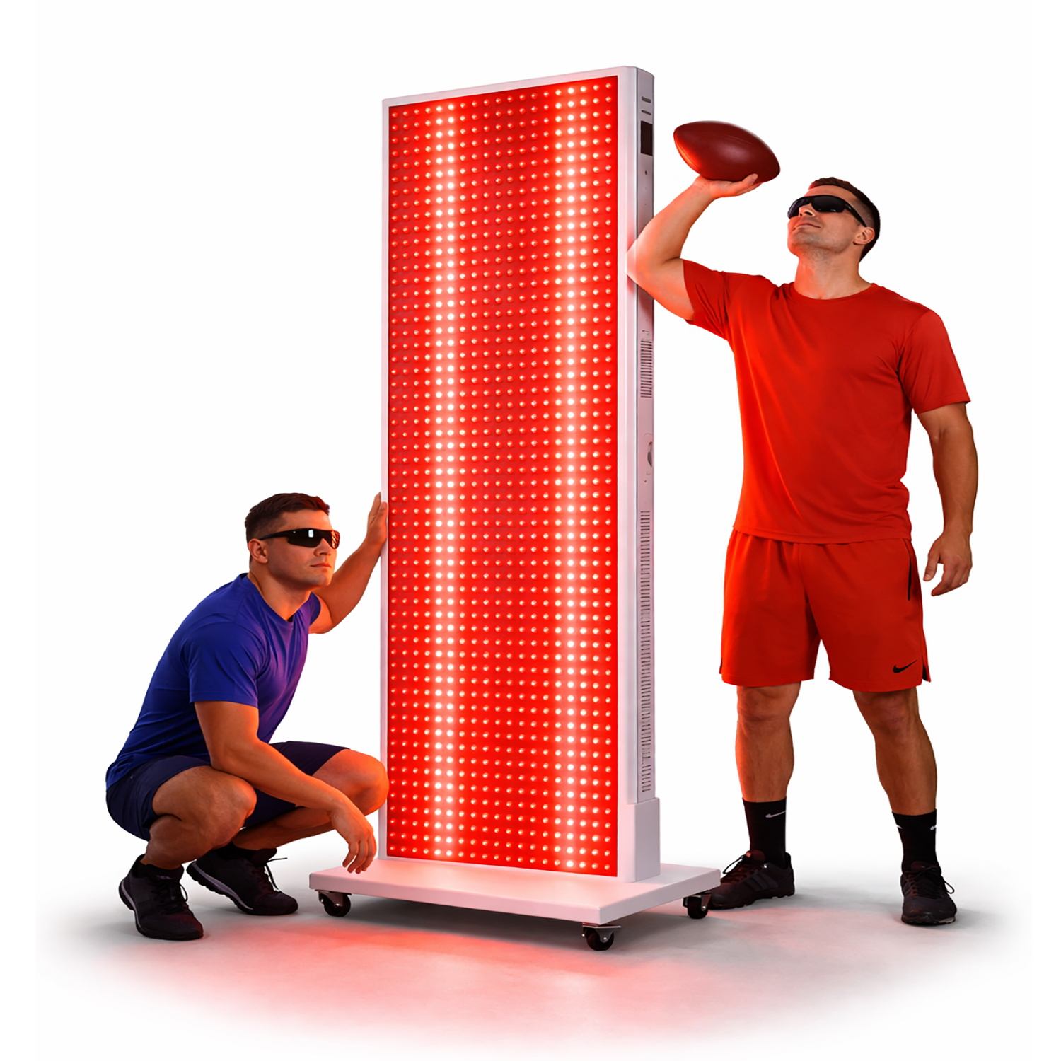 Theia Sport Panel XL 4500W – Full Body Red Light Panel with Stand | Near Infrared LED (480–1060nm) | Muscle Recovery & Performance System