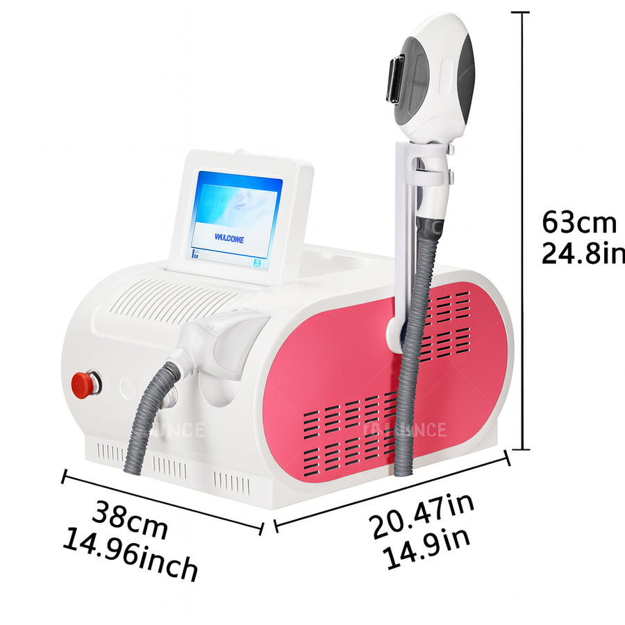 Theia 3-Wavelength Diode Laser – Portable Professional Hair Removal Machine