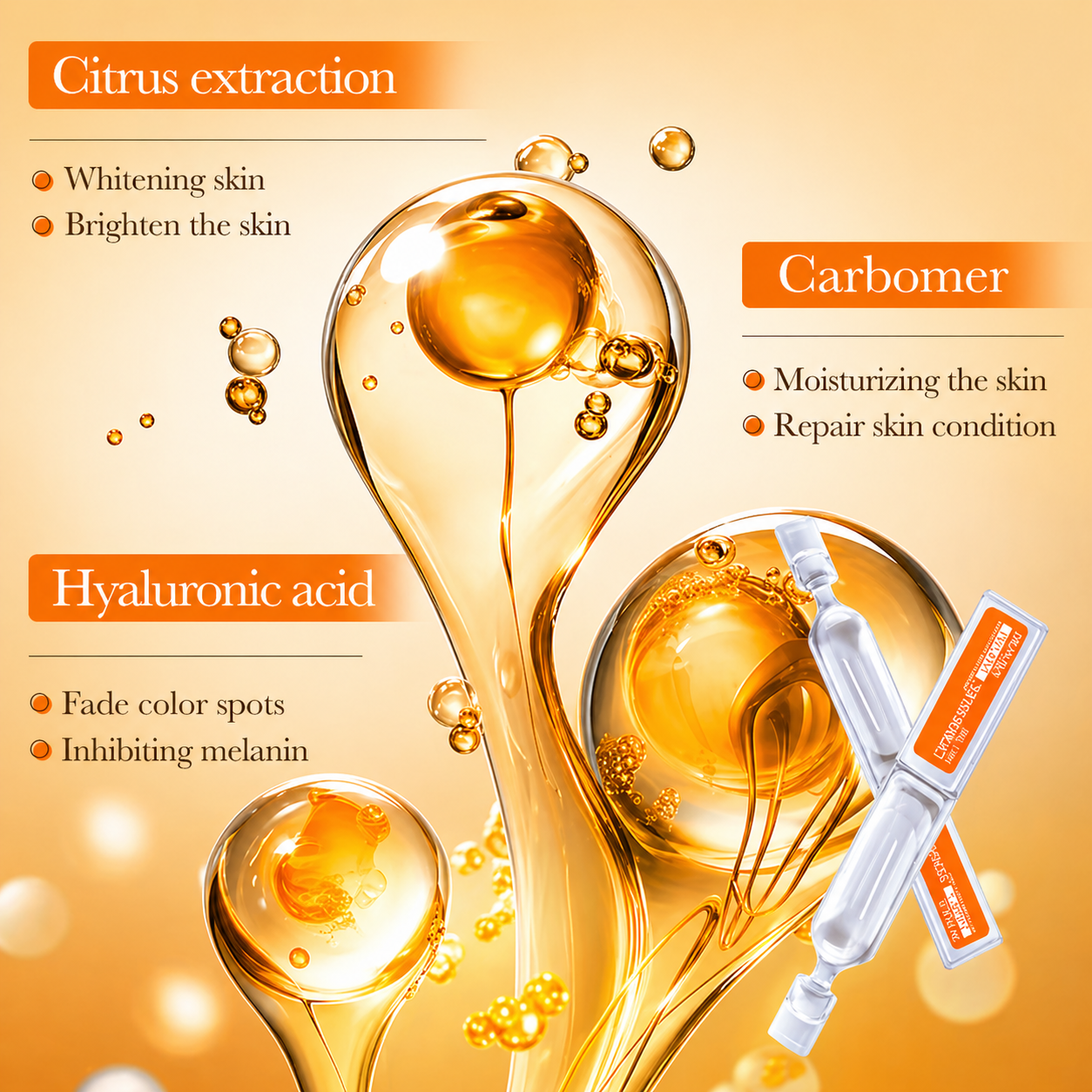 30pcs Hyaluronic Acid Serum Set – Retinol Vitamin C Face Moisturizer | Hydrating & Firming Facial Essence