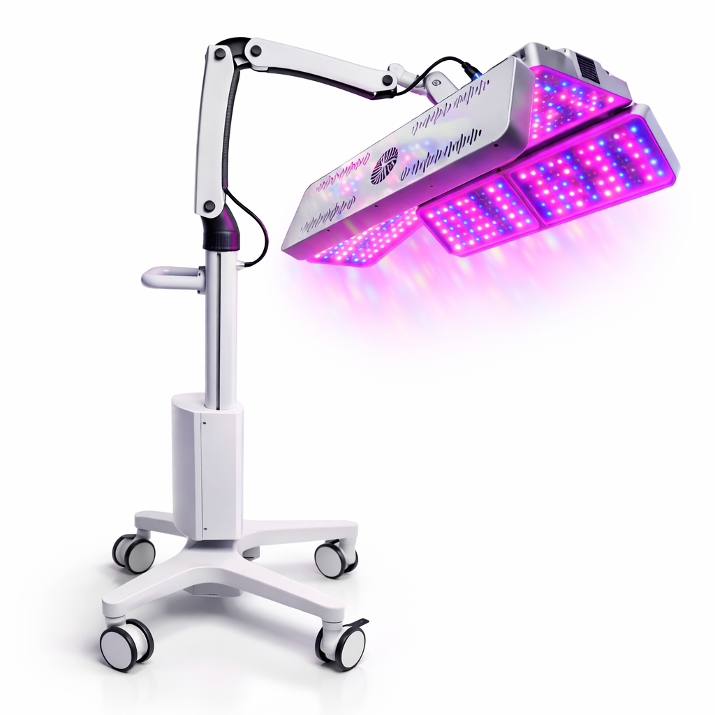 Professional LED Red Light Device – Flexible Multi-Panel Photon Light System for Face & Body | Beauty Equipment for Home & Studio Use